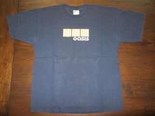 Oasis 2000 Tour Concert T Shirt