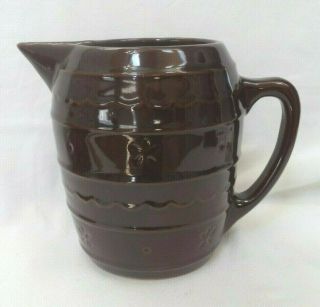 Vintage Marcrest Daisy And Dot 6 3/4 " Or 6.  75 Pitcher Exc.  Cond.