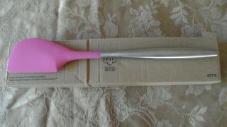 Princess House Culinario Series Pink Spatula Stainless Steel Silicone (4774)