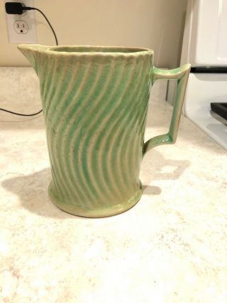 Medium Pitcher By Limoges China Co.  Of Sebring,  Ohio.  Patented June 12th 1928.