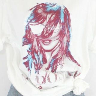 Madonna Mdna Tour 2012 Concert Tour T - Shirt Size Medium American Apparel Rare