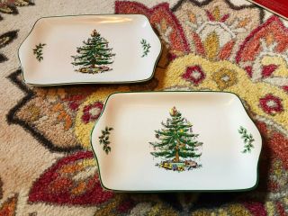 Spode Christmas Tree Serving Trays - Must Have