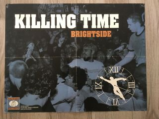 Killing Time Brightside Promo Poster Nyhc Agnostic Front Gorilla Biscuits