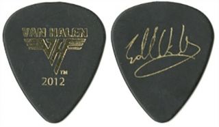 Van Halen 2012 Concert Tour Eddie Van Halen Signature Custom Stage Guitar Pick