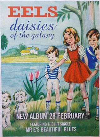 Eels Daisies Of The Galaxy Official Uk Record Company Poster