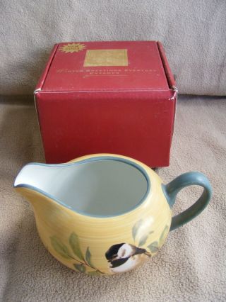 Lenox For The Holidays Winter Greetings Everyday Creamer 2003