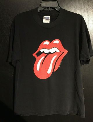 Rolling Stones No Security 1999 Tour T - Shirt Vtg Htf Large Size