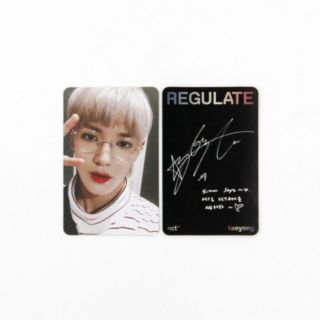 [nct127]nct 127/repackage Album/nct 127 Regulate Official Photocard - Taeyong