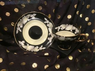 American Beauty Teacup And Saucer Made In Occupied Japan