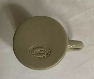 2 Williamsburg Approved Souvenir Pub Mugs Stoneware Pottery Cobalt Check 3 1/4” 6