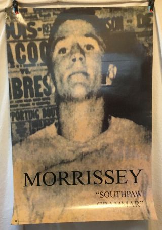 Morrissey " Southpaw Grammar " Album In Store Promo Poster 1995