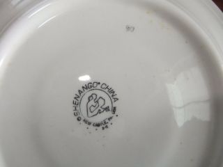 2X The Hill School Pottstown PA Dining Hall Dinnerware w/Motto LunchSalad Plates 7