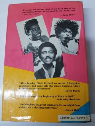 LITTLE RICHARD LIFE AND TIMES BOOK.  84 2