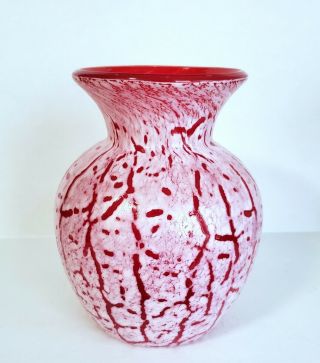 Antique Art Glass Vase