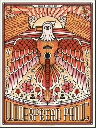 Widespread Panic Poster 2019 12 By 17