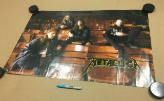 Metallica -.  And Justice For All - 1989 Poster - Rare 