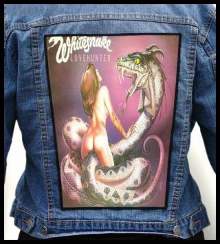 Whitesnake - Lovehunter - - - Back Jacket Patch Backpatch