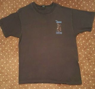 Bryan Adams Tour 1992 Local Crew T Shirt Size Xl Black Cotton Usa