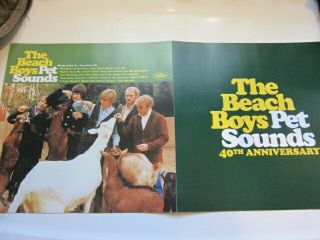 Beach Boys Pet Sounds Promo Poster 12x24