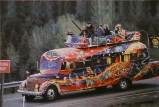 Merry Pranksters Further Bus Photo Poster Grateful Dead