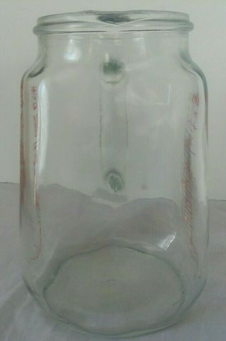 Evenflo baby milk formula Vintage glass measuring pitcher 1 qt.  4 cup 32 oz 4