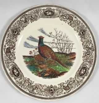 Vintage Mason’s Game Birds The Pheasant England 10 1/4 In Dinner Plate