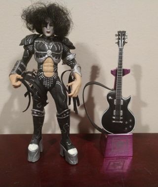 Paul Stanley Mcfarlane Figure And 3 Vintage Kiss Concert Tickets