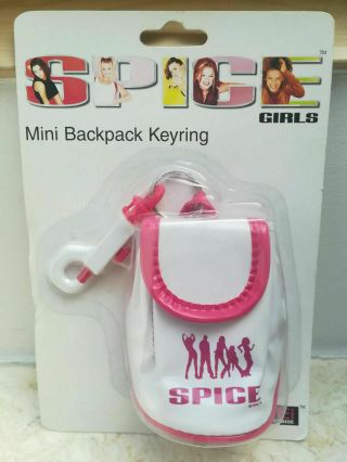 Spice Girls Backpack Keyring Very Rare 1997 Keychain No3