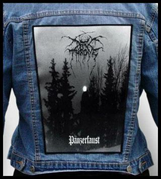 Darkthrone - Panzerfaust - - - Giant Backpatch Back Patch