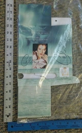 Celine Dion Vintage Promotional Cassette Counter Display.