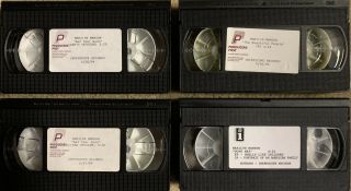 Set Of 4 Marilyn Manson Promo Vhs Videos Get Your Gunn People Dope Hat