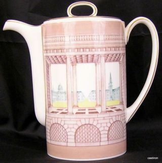 Rare Susie Cooper Classic Vista Coffee/tea Pot Coffeepot Or Teapot