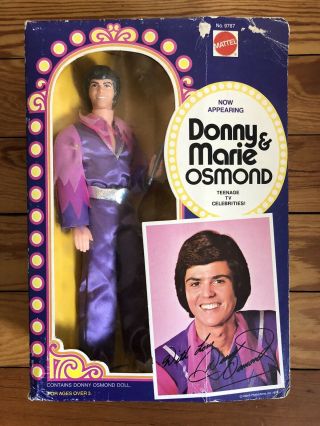 Donny Osmond Doll Mattel 1976 Nib