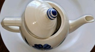 Vintage Shawnee Pottery Pennsylvania Dutch Style Teapot USA 3