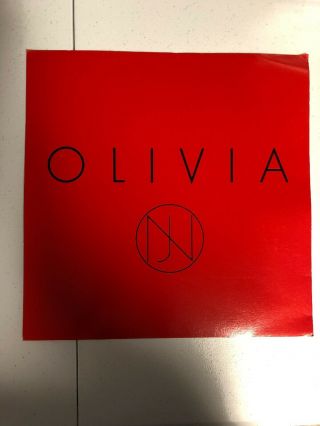Olivia Newton - John Soul Kiss Trade Ad And Album Flat 2