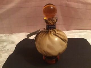 Rare Vintage Lavorazione Murano Italian Art Glass Hand Made Perfume Bottle Nwt