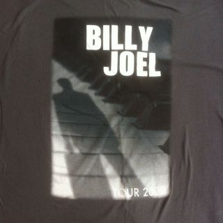 Billy Joel 2008 Concert Tour Shirt Size Mens XL 2