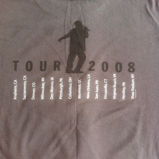 Billy Joel 2008 Concert Tour Shirt Size Mens XL 5