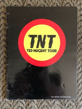 Ted Nugent Weekend Warriors Tour Program