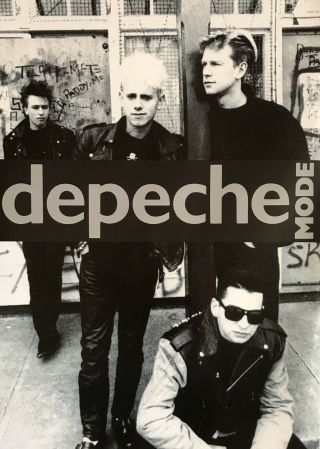 Depeche Mode Full Band Shot Poster 23.  5 X 33