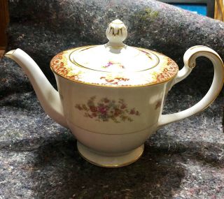 Noritake China Teapot Occupied Japan In Vintage