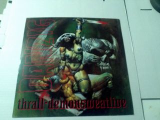 Danzig Thrall - Demonsweatlive Record Flat Poster 12 " By 12 " Glenn Misfits Bisley