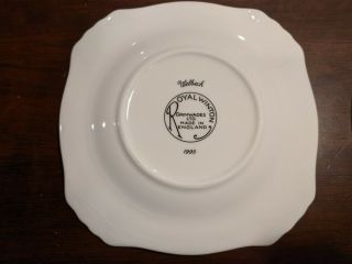 1995 Royal Winton Grimwades Welbeck 6 inch Dessert Plates SET OF 4 Rose Chintz 4
