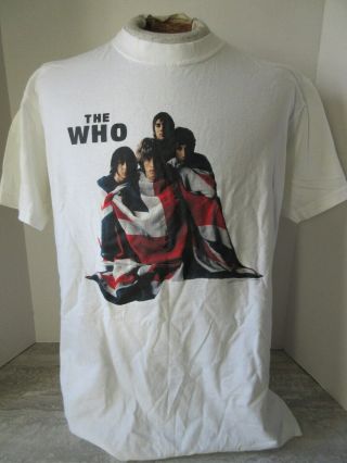 Vtg 2000 The Who North America Concert Tour T - Shirt Size Large