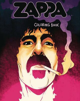 Frank Zappa Coloring Book Official Authorized Mothers Of Invention