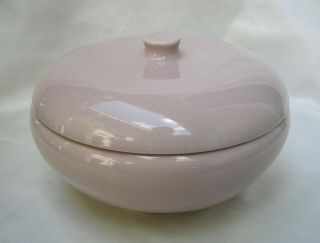 Russel Wright Vintage Iroquois Casual China 2 - Quart Covered Casserole In Pink