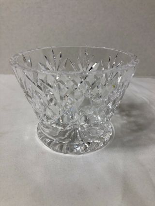 Vintage Waterford Crystal Lismore Footed Sugar Bowl