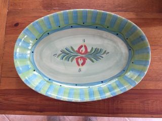 Southern Living At Home Gail Pittman 14 " Oval Provence Platter