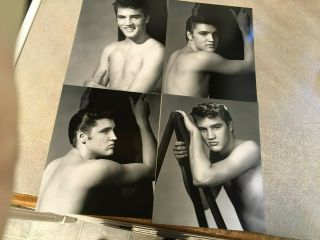 Elvis Presley Four 8 By 10in.  Promotional Photos In 1955