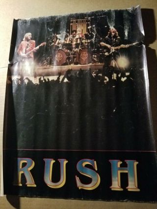 Rush Live On Stage Poster